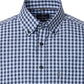 Casamoda Casual Fit overhemd blauw blok