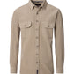 Casa Moda Hemdjacke Casual Fit beige