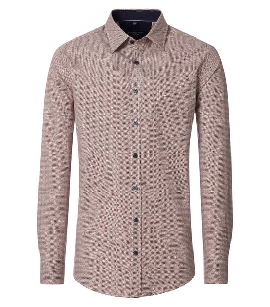 Casa Moda overhemd rood print