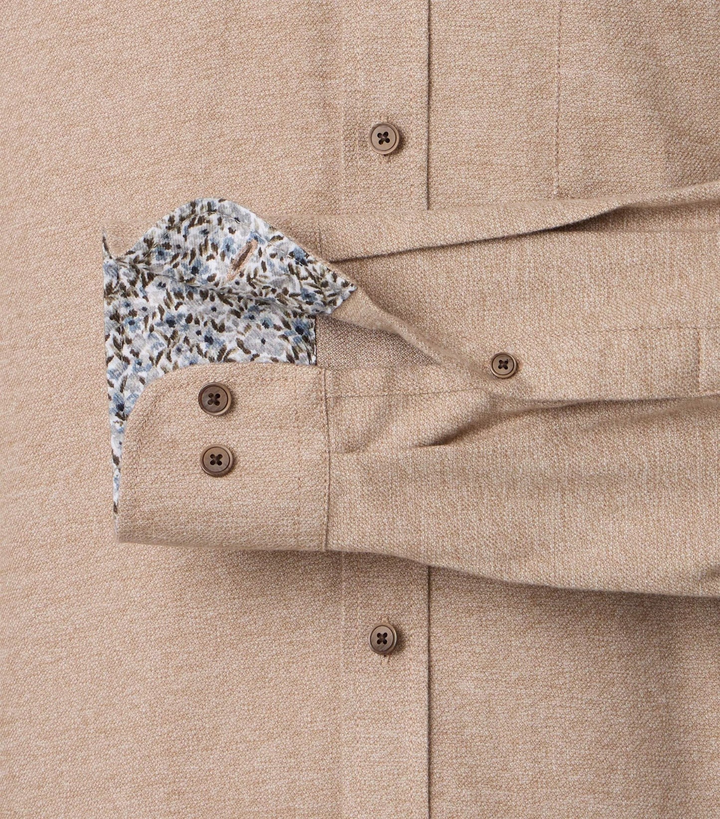 Casa Moda overhemd B.D. Casual Fit beige