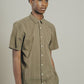 Gnious overhemd Baveno Brown Olive