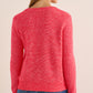 Cecil buttoned melange Cardigan fiery red