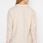 Cecil Cosy Polo Style oat milk beige melange