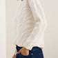 Cecil Sweatshirt w. Zebra AOP light beige
