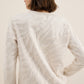 Cecil Sweatshirt w. Zebra AOP light beige
