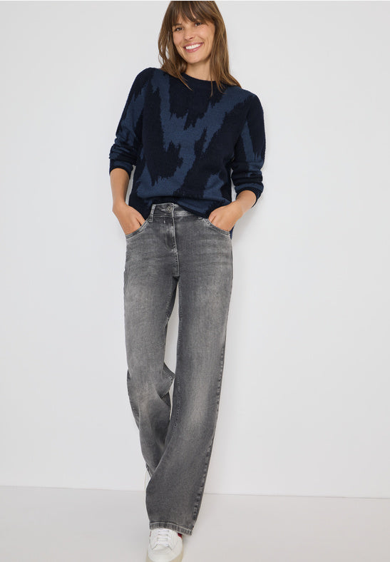 Cecil trui urban dark blue