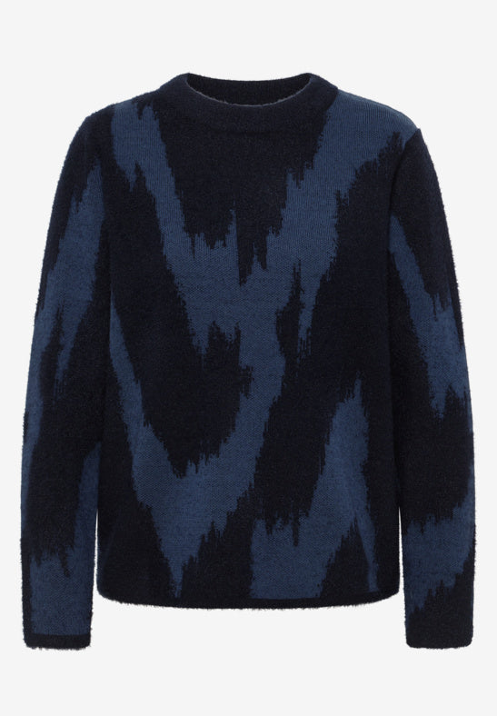 Cecil trui urban dark blue