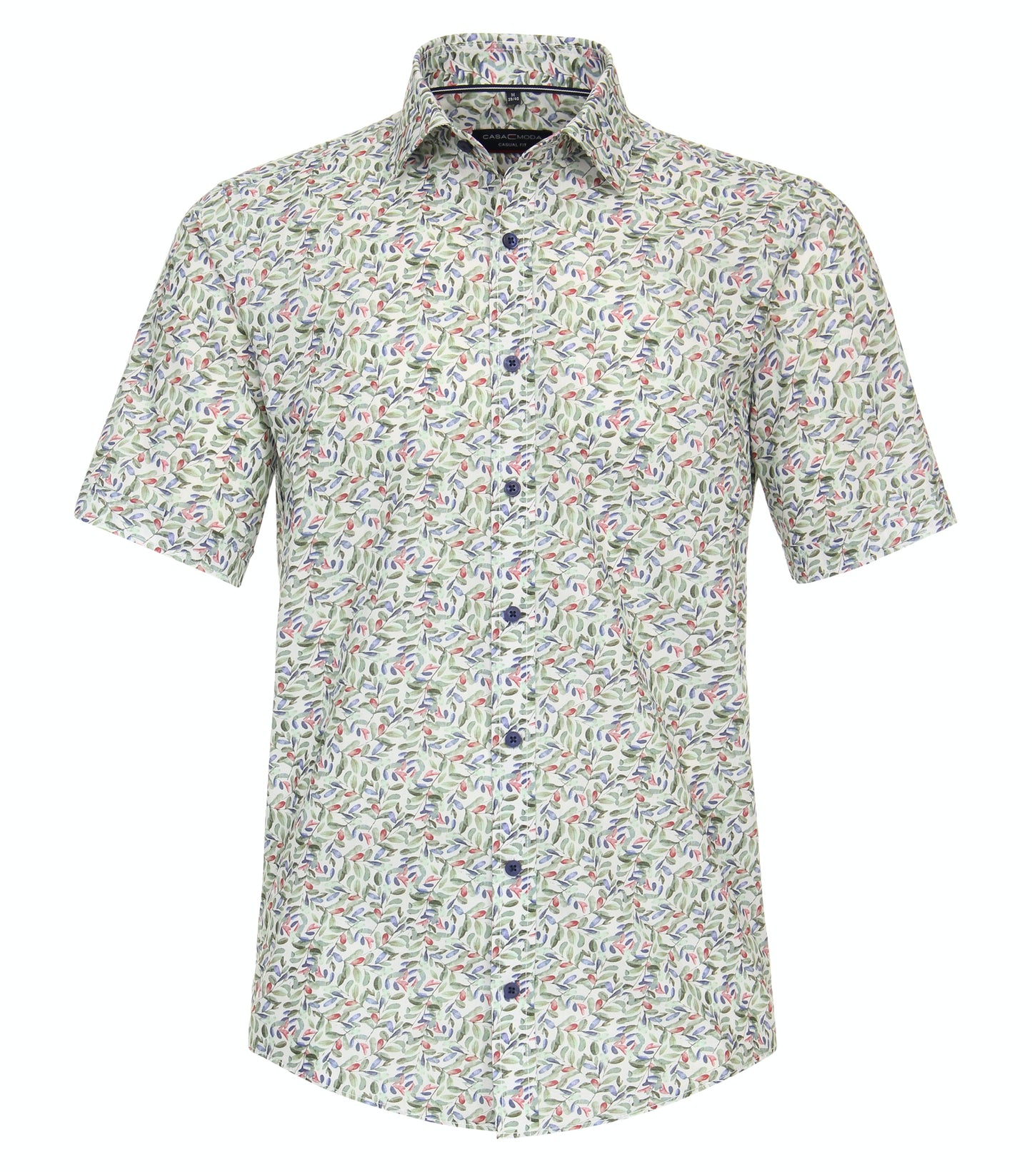 Casamoda Overhemd korte mouw Print