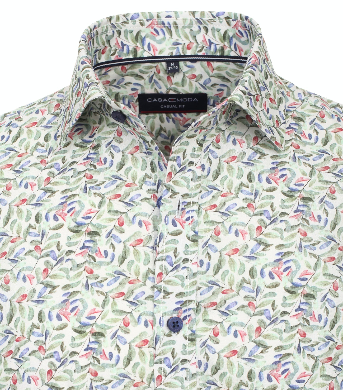 Casamoda Overhemd korte mouw Print