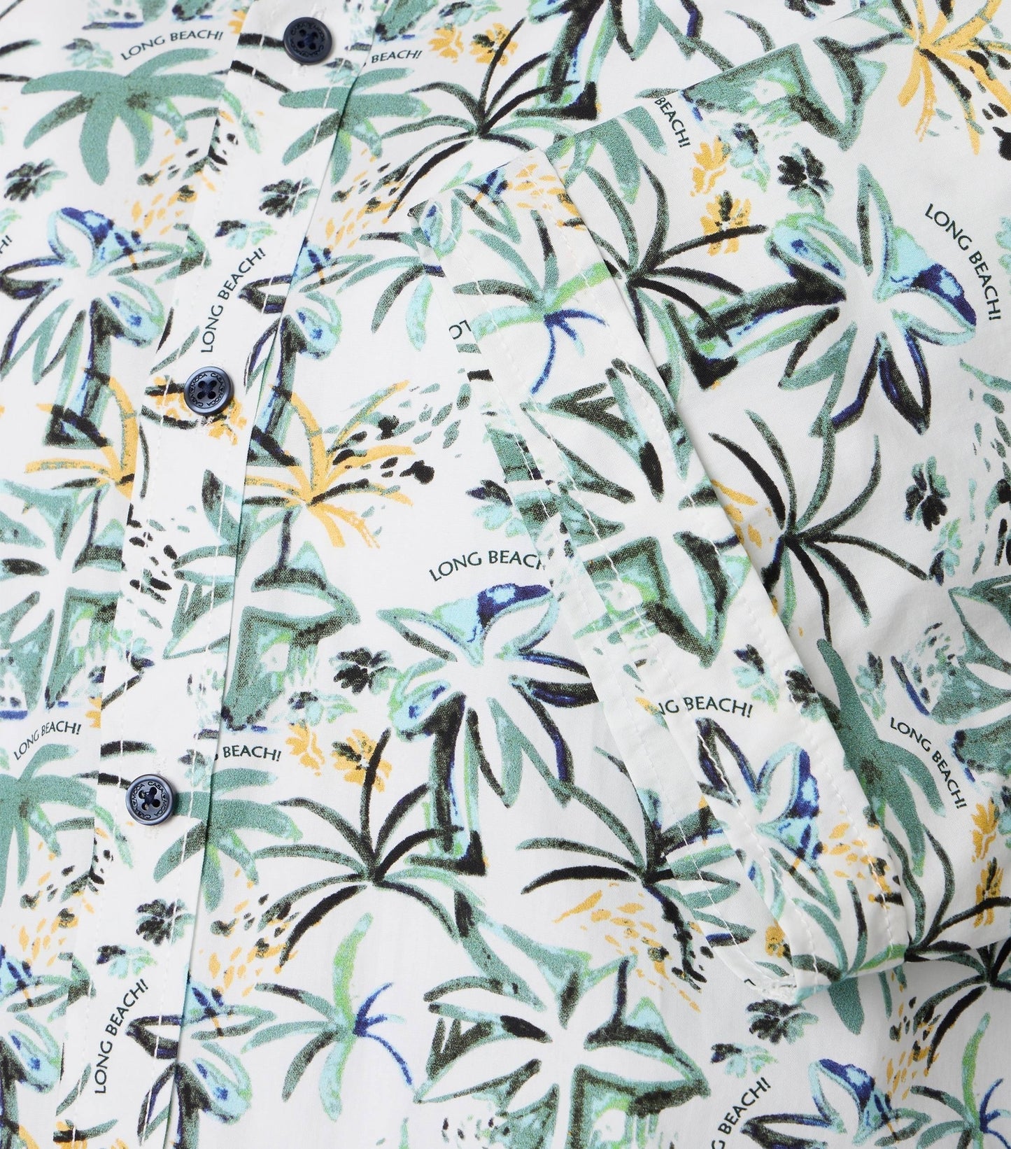 Casa Moda Overhemd Korte mouw Bloemenprint