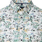 Casa Moda Overhemd Korte mouw Bloemenprint