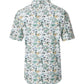 Casa Moda Overhemd Korte mouw Bloemenprint