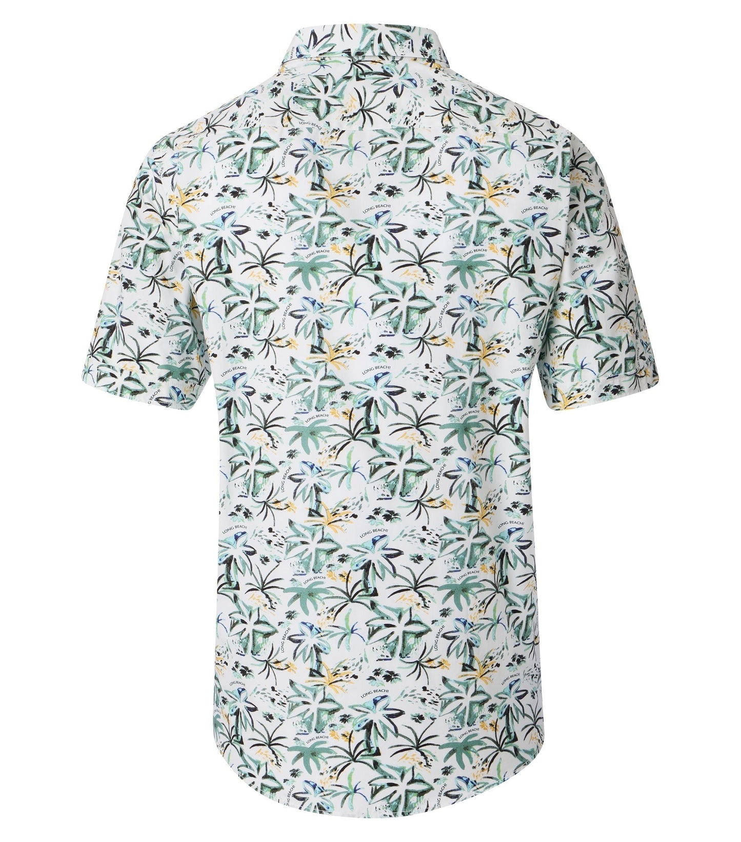 Casa Moda Overhemd Korte mouw Bloemenprint