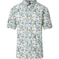 Casa Moda Overhemd Korte mouw Bloemenprint