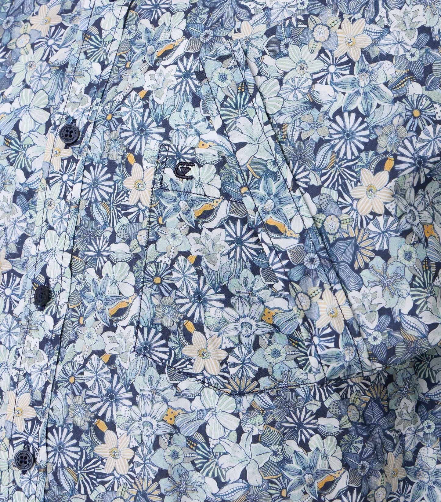 Casamoda Overhemd korte mouw Print