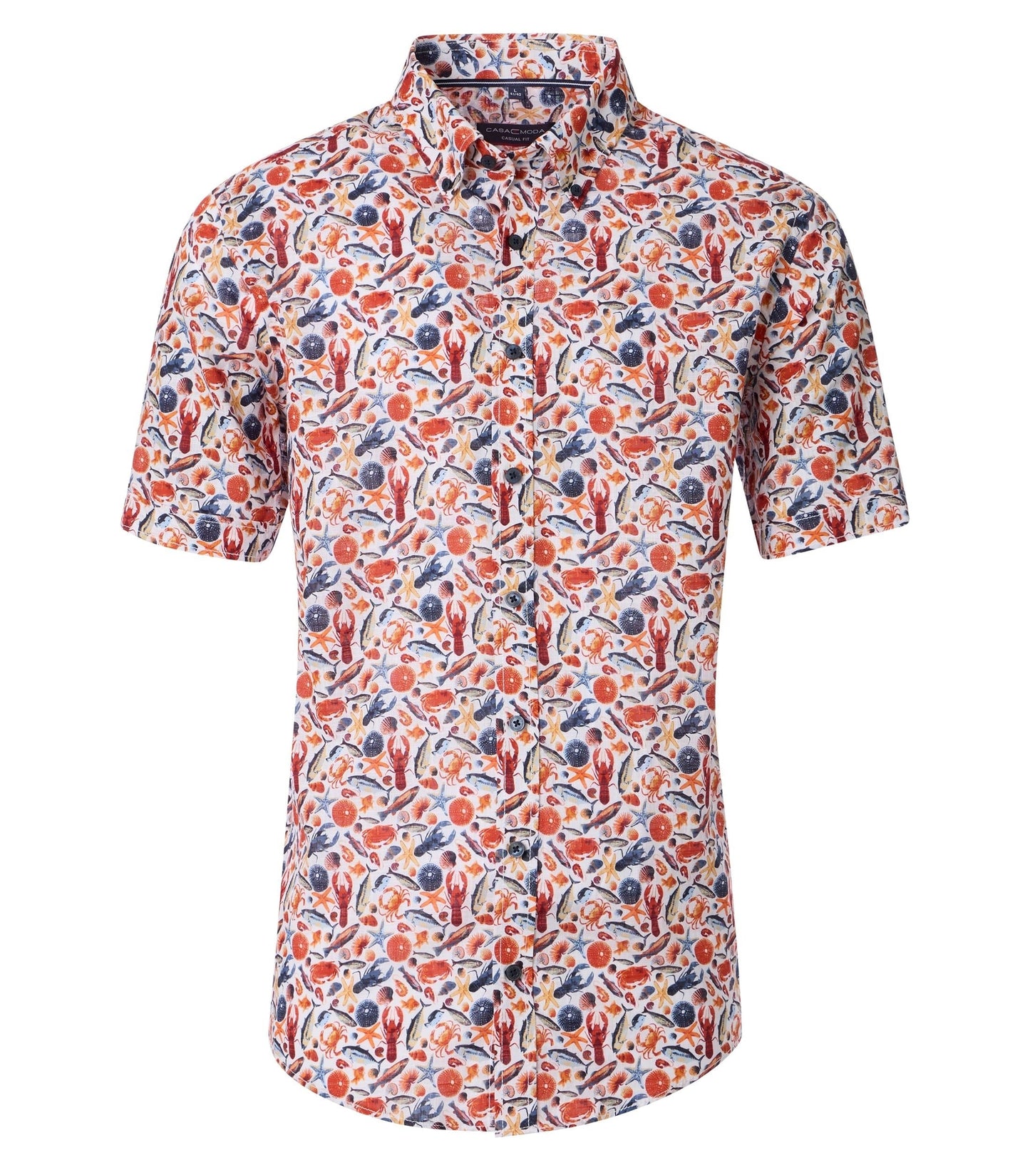 Casamoda Casual shirt korte mouw Print