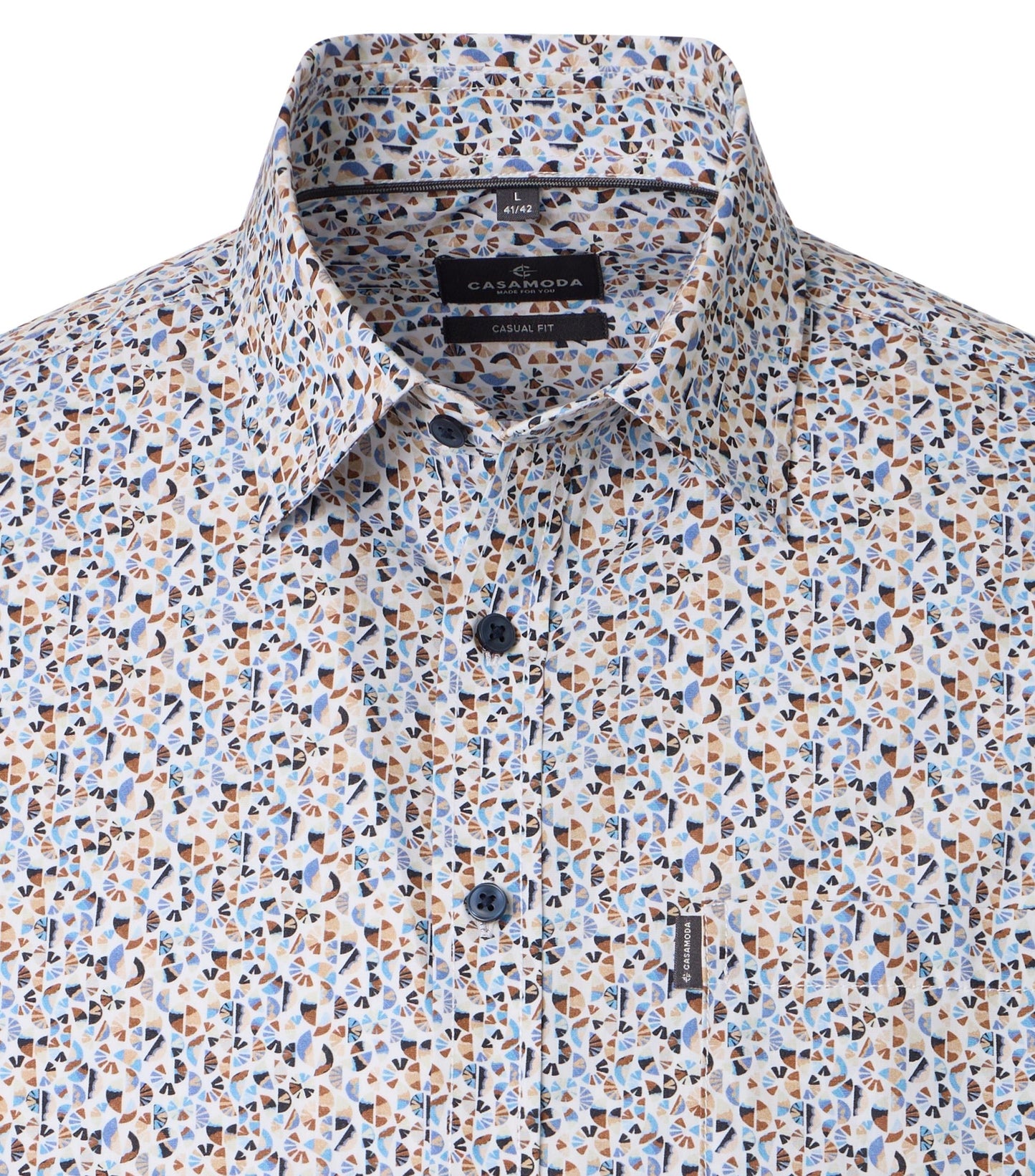 Casa Moda Overhemd Lange mouw Print