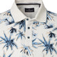 Casamoda Polo Wit Bloemenprint