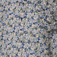 Casa Moda Overhemd Korte mouw Bloemenprint Blauw