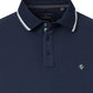 CASAMODA POLO 2-TONE KLEUR DONKERBLAUW