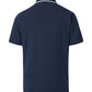 CASAMODA POLO 2-TONE KLEUR DONKERBLAUW