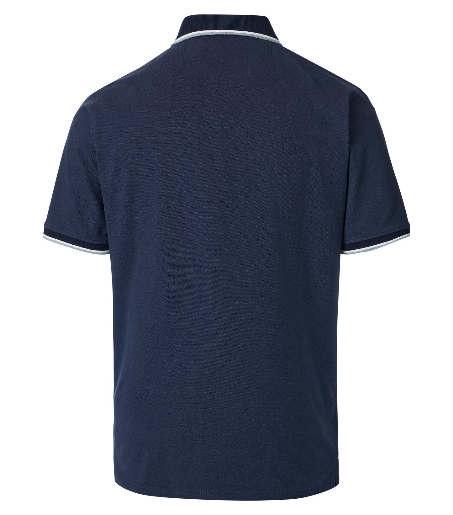 CASAMODA POLO 2-TONE KLEUR DONKERBLAUW