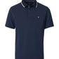 CASAMODA POLO 2-TONE KLEUR DONKERBLAUW
