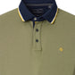CASAMODA POLO 2-TONE KLEUR GROEN
