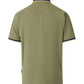 CASAMODA POLO 2-TONE KLEUR GROEN