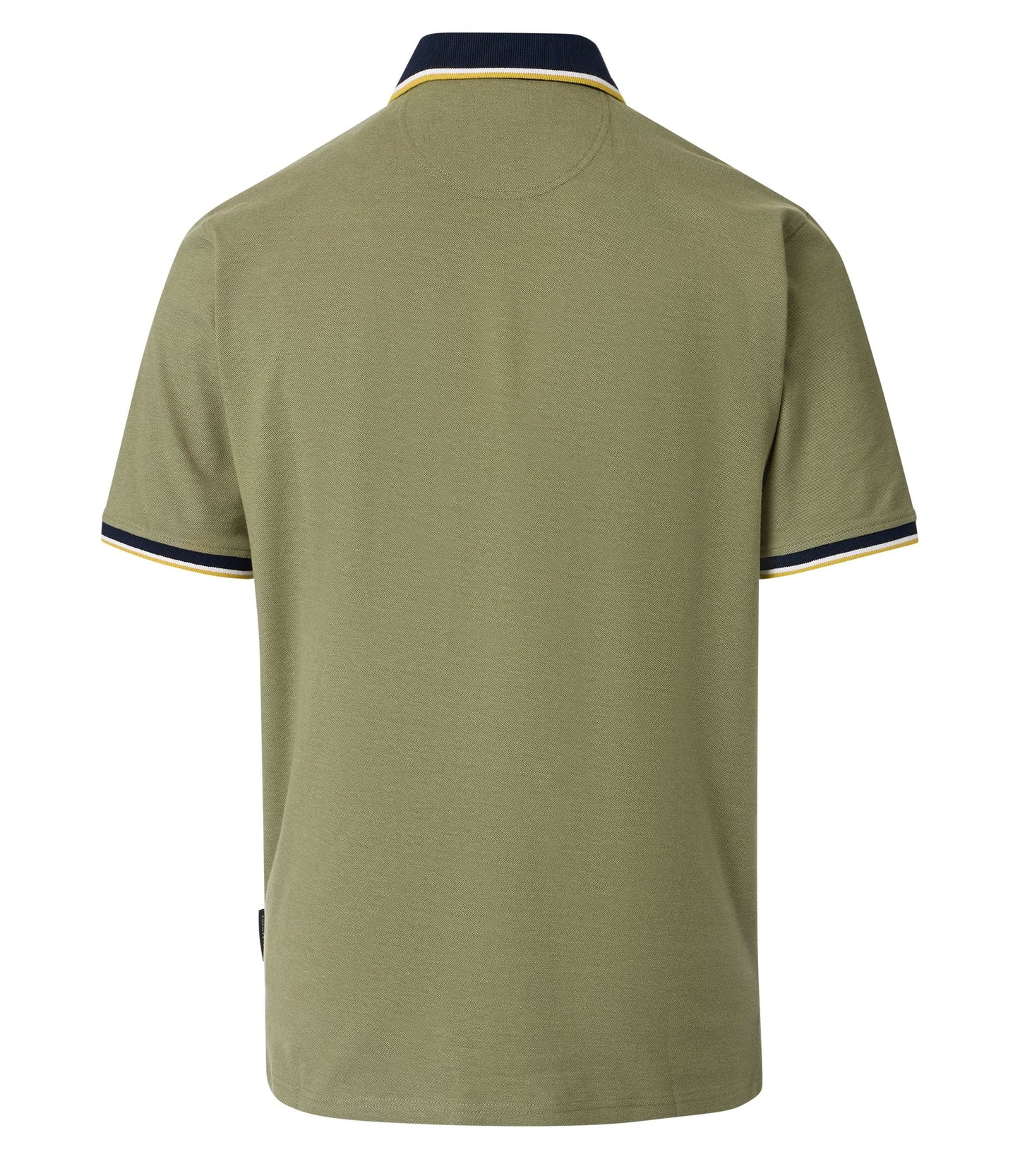 CASAMODA POLO 2-TONE KLEUR GROEN