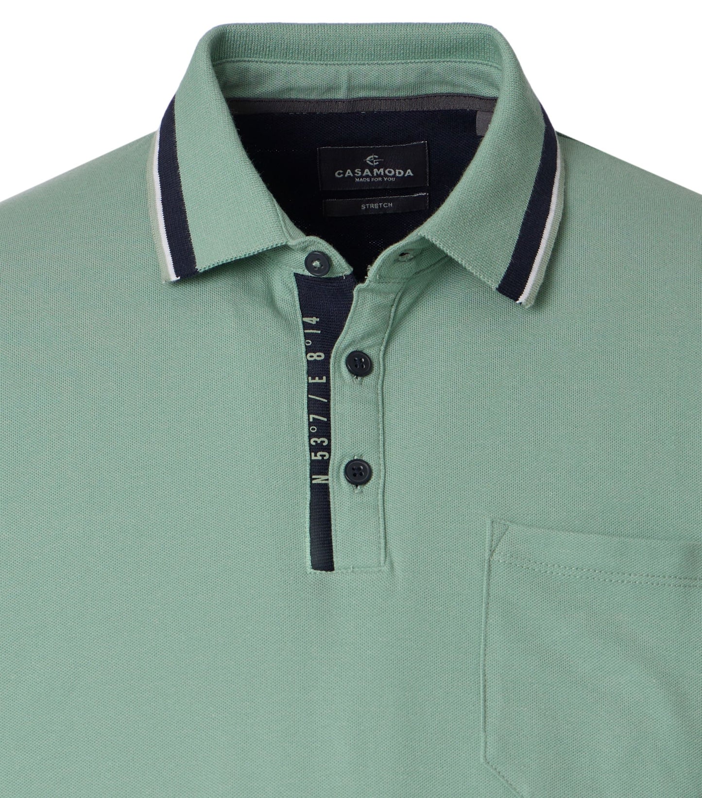 Casamoda Polo Groen