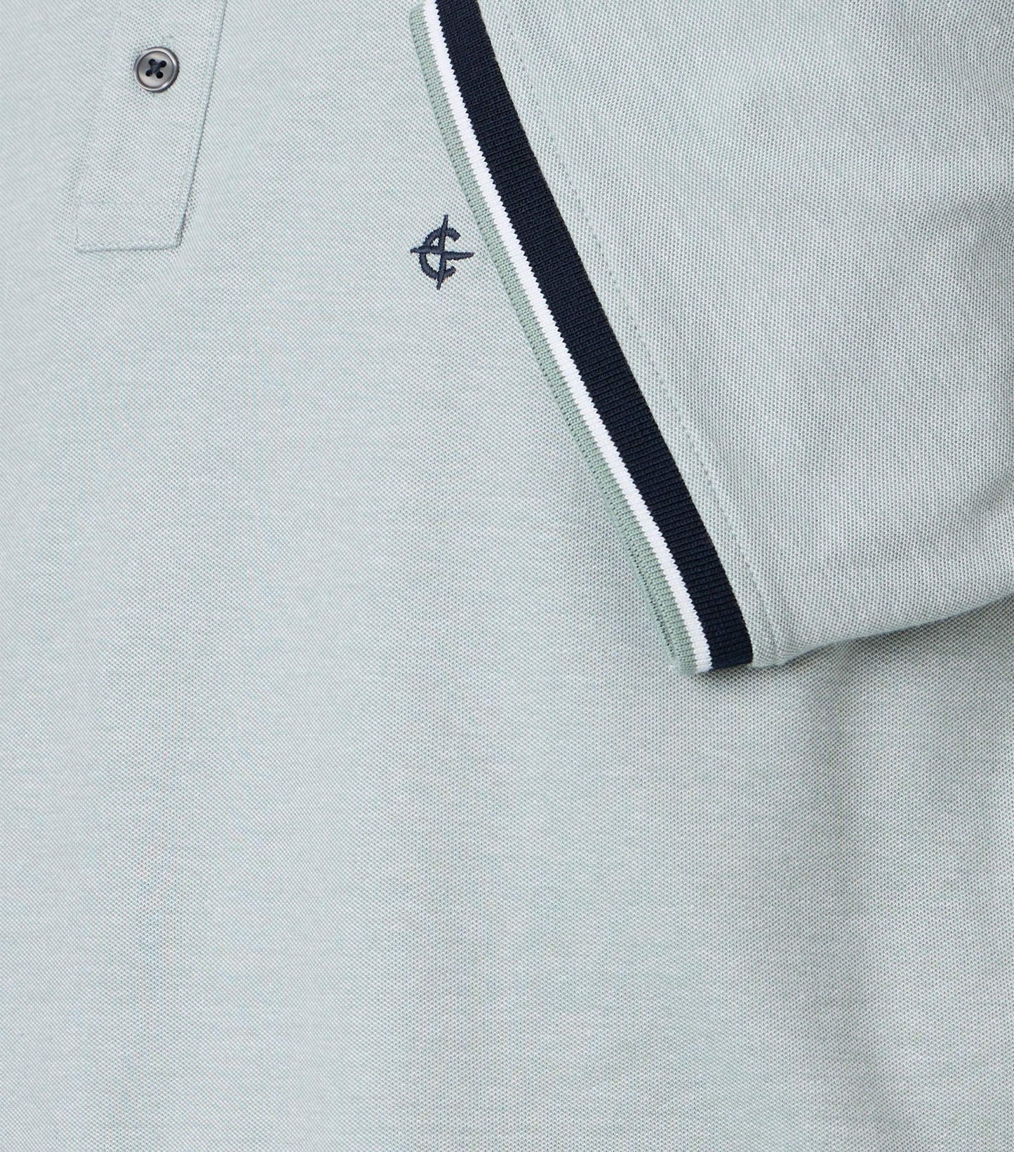CASAMODA POLO 2-TONE KLEUR CHINOIS GREEN