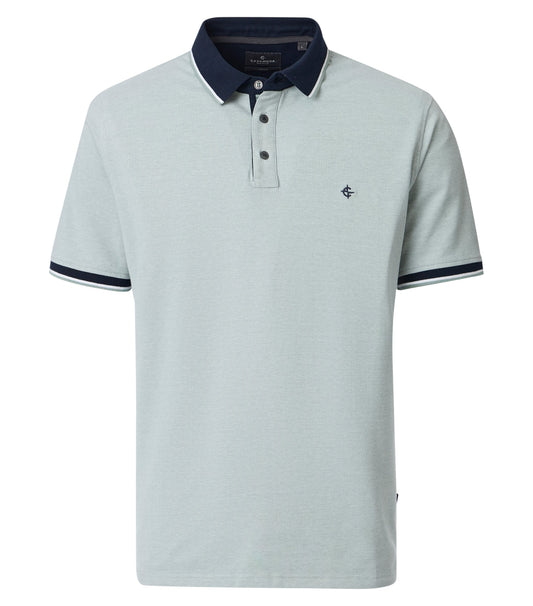 CASAMODA POLO 2-TONE KLEUR CHINOIS GREEN