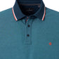CASAMODA POLO 2-TONE KLEUR BRITTANY BLUE