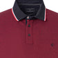 CASAMODA POLO 2-TONE KLEUR CARDINAL