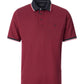CASAMODA POLO 2-TONE KLEUR CARDINAL