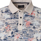 CASAMODA PATTERNED POLO KLEUR PUMICE STONE