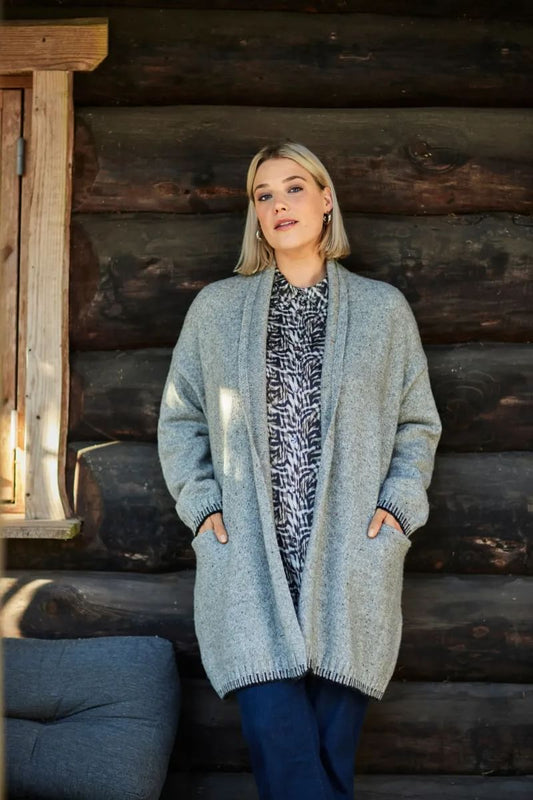 Ciso vest grey melange