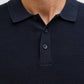 JACK&JONES  JJEGEORGE KNIT POLO SS SN PLS BLAUW