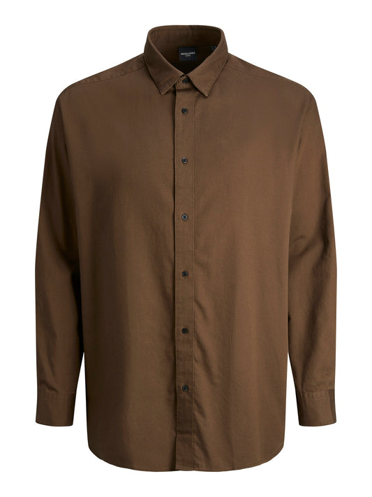 JACK&JONES  JPRBLADALLAS WINTER SHIRT L/S PS BRUIN