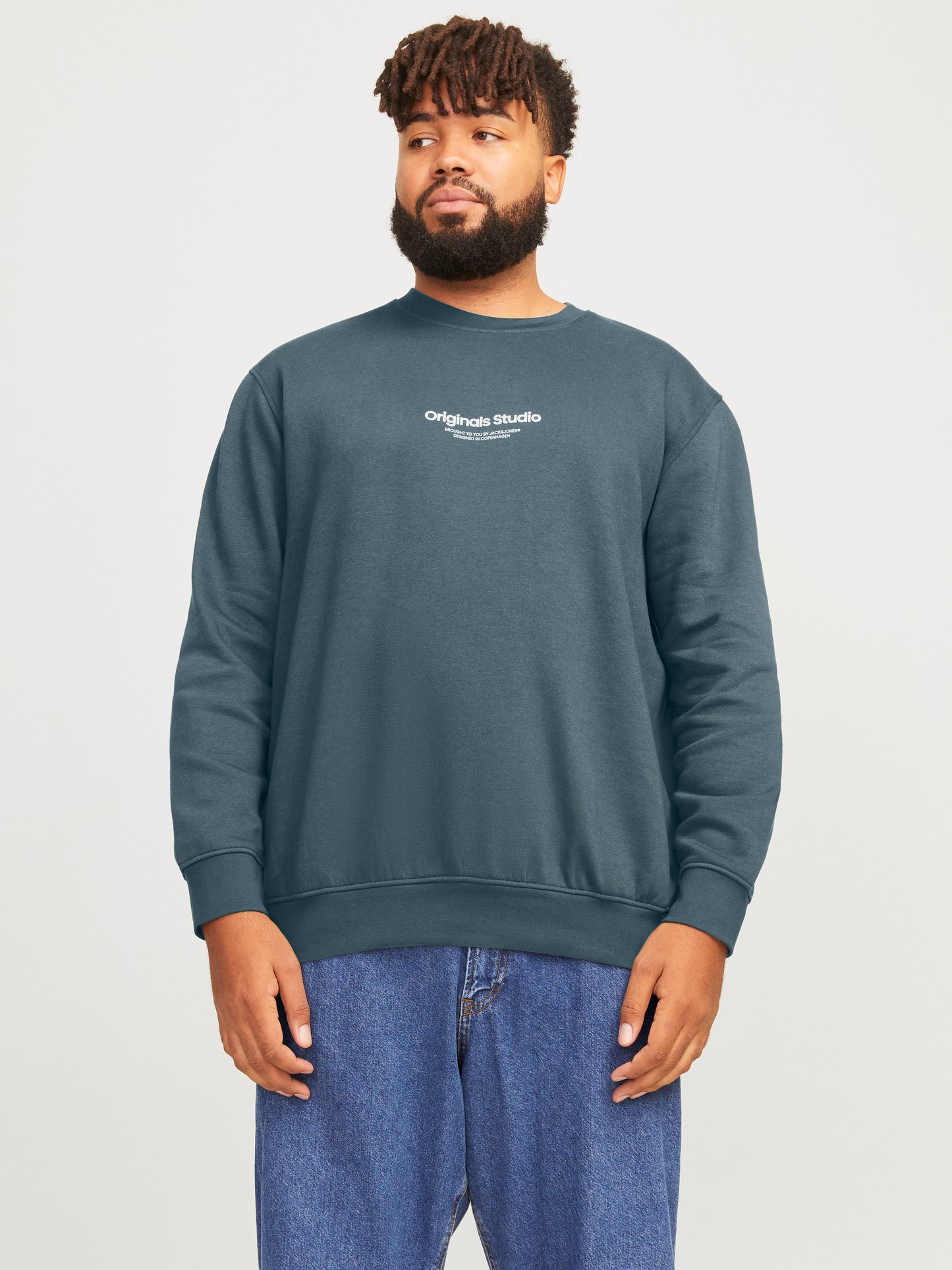 JACK&JONES JORVESTERBRO SWEATER STORMY WEATHER