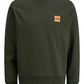 JACK&JONES  JJBRANDY SWEAT CREW NECK PLS GROEN