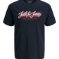 JACK&JONES  JJURBAN TEE SS CREW NECK PLS BLAUW