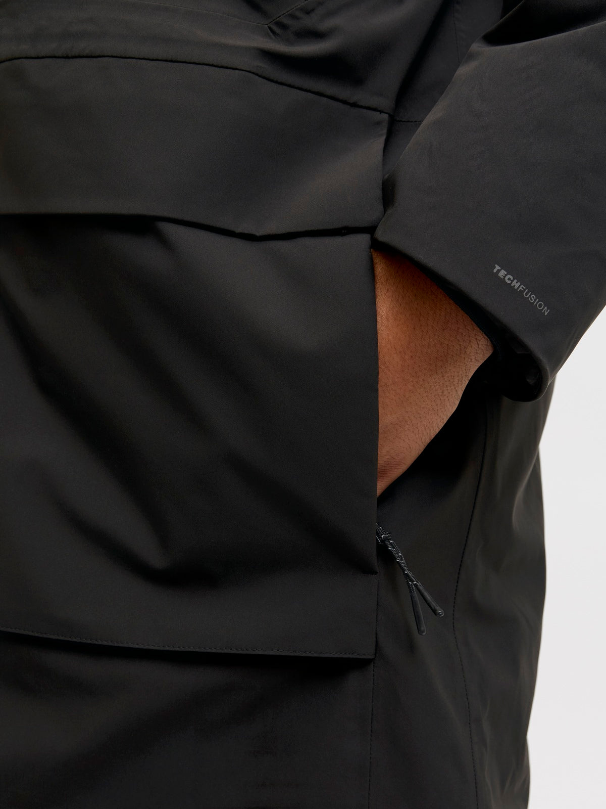 JACK&JONES  JPRCCMOON PARKA PLS ZWART