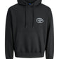 JORYORK GRAPHIC SWEAT HOOD PLS ZWART