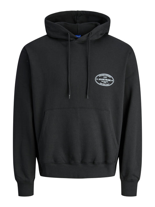 JORYORK GRAPHIC SWEAT HOOD PLS ZWART