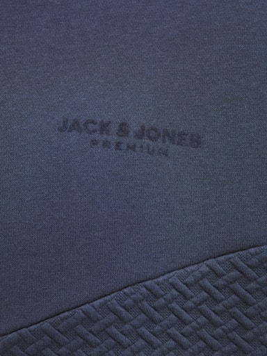 JACK&JONES  JPRBLUFRANKIE SWEAT ZIP HIGH NECK PLS