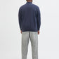 JACK&JONES  JPRBLUFRANKIE SWEAT ZIP HIGH NECK PLS