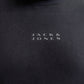 JACK&JONES  JCOPOINT SWEAT BADGE CREW NECK PLS Zwart/Grijs