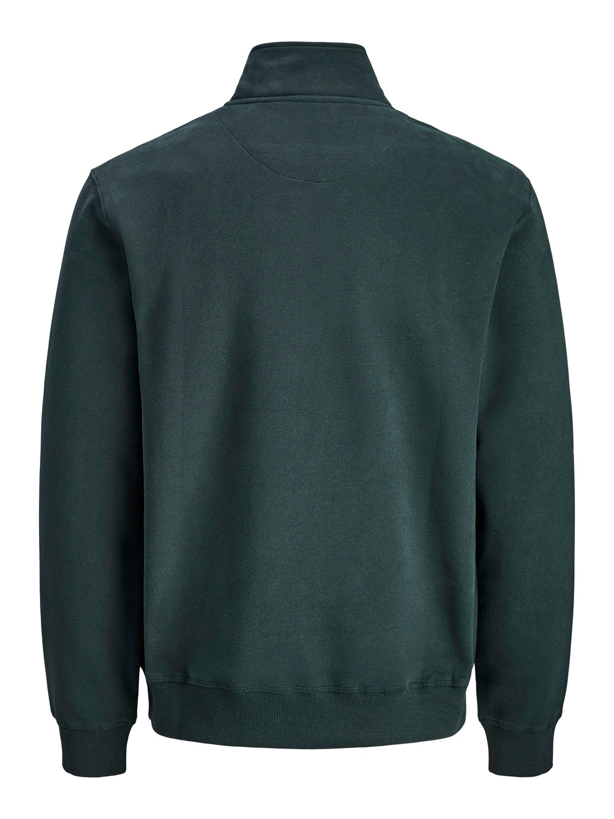 JACK&JONES  JORBLEECKER BRANDING SWEAT HIGH N BF PLS GROEN